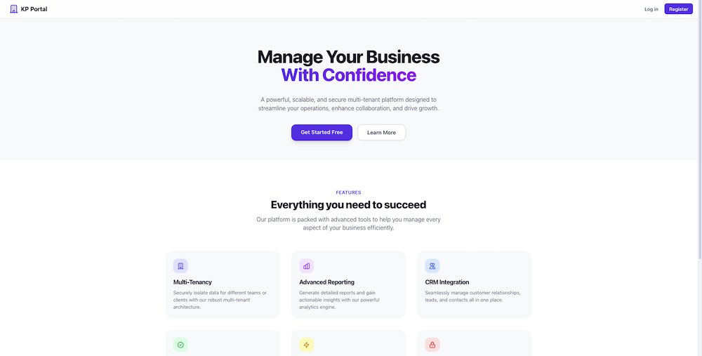 Multi-Tenant SaaS Platform 